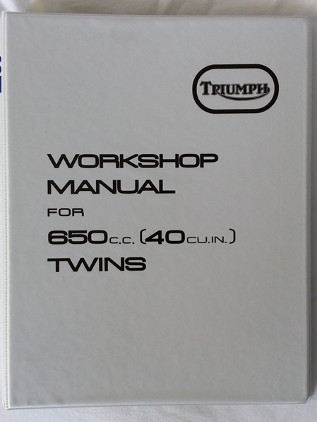 99-0947 Workshop Manual - Triumph TR6 T120 - 1971-74