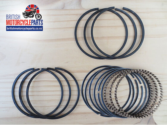 99-3783/40 Piston Ring Set - .040 - BSA A75 Triumph T150 T160 Piston Rings - NZ