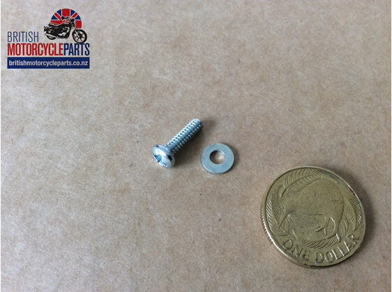 99-9947 L917 Taillight Screw & Washer - British Motorcycle Parts - Auckland NZ