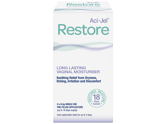 Aci-Jel Restore Vaginal Moisturiser 6 x 6.5g