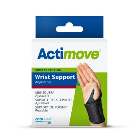 Acti Sport Wrist Brace R/L Blk Med