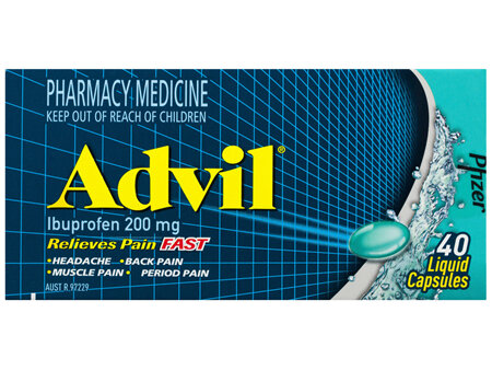Advil 40 Liquid Capsules