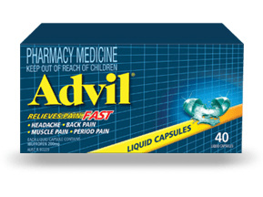 Advil Liquid Caps 40s
