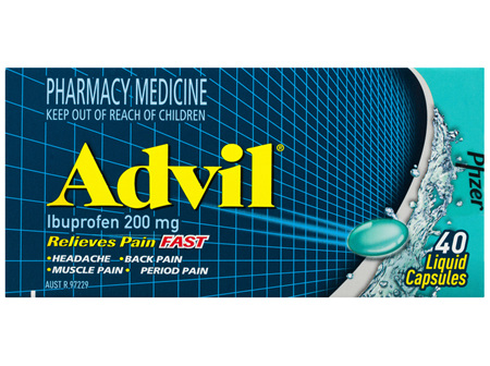 Advil Liquid Capsules 40 Pack