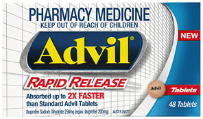Advil Rapid Release 48 Tablets