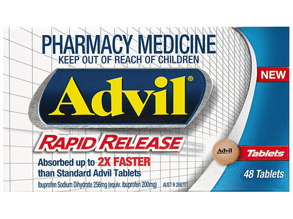 Advil Rapid Release 48 Tablets