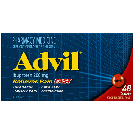 Advil Tablets 48 Pack