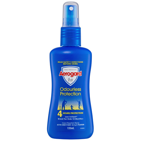 Aerogard Odourless Protection Insect Repellent Pump Spray 135ml