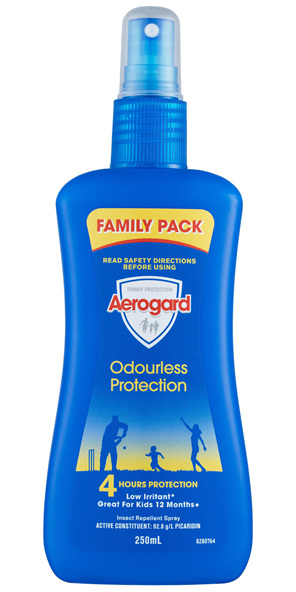 Aerogard Odourless Protection Insect Repellent Pump Spray 250ml