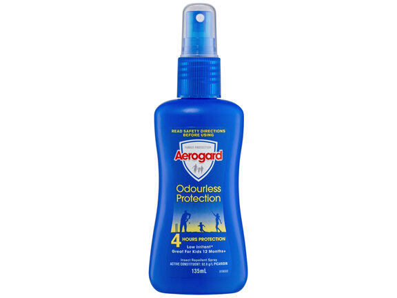 Aerogard Odourless Protection Insect Repellent Pump Spray 135ml