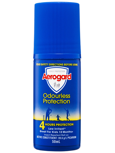 Aerogard Odourless Protection Insect Repellent Roll On 50ml