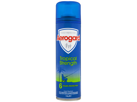 Aerogard Tropical Strength Insect Repellent Aerosol Spray 150g