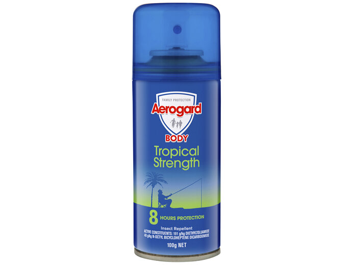 Aerogard Tropical Strength Insect Repellent Aerosol Spray 100g