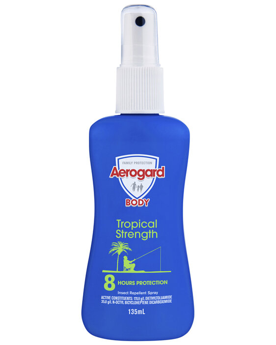 Aerogard Tropical Strength Insect Repellent Pump Spray 135ml