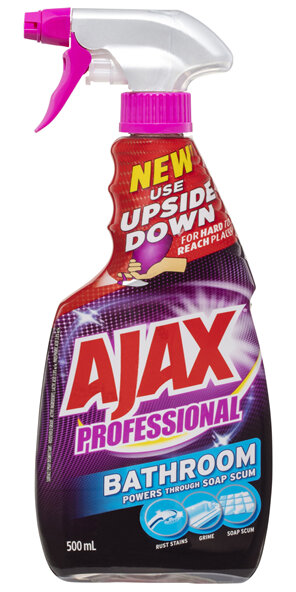Ajax Professional Bathroom Disinfectant Cleaning Spray, 500mL