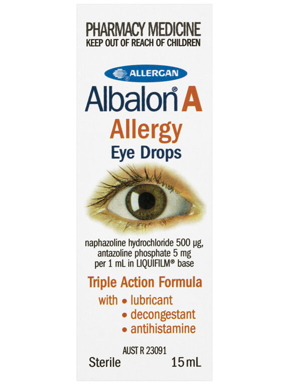 Albalon A Allergy Eye Drops 15mL