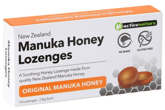 AN Manuka Honey Lozenges Lemon + Vit C 16s