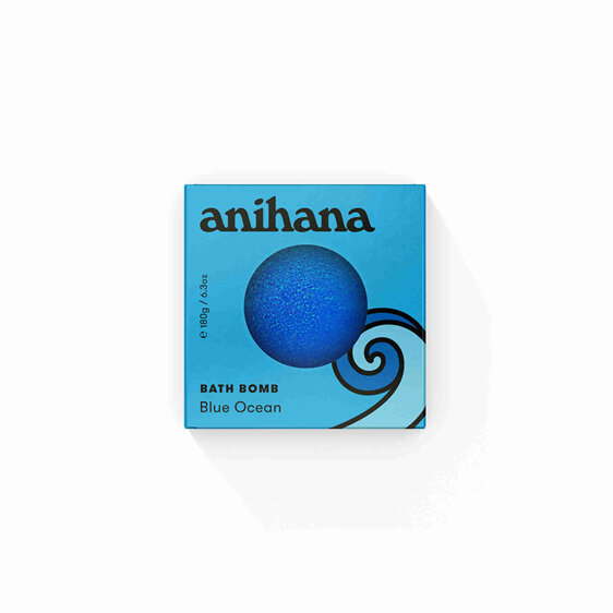 anihana Blue Ocean Bath Bomb 180g
