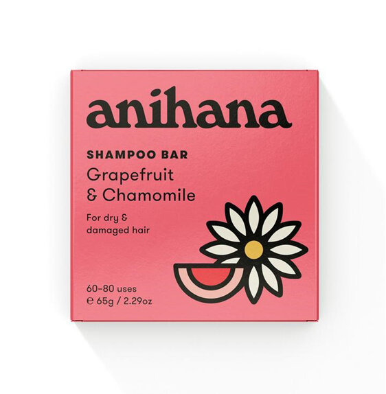 anihana grapefruit chamomile  shampoo bar