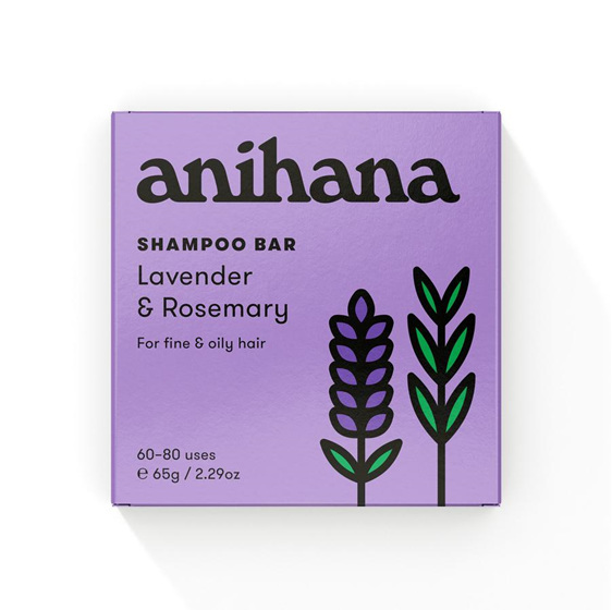 anihana lavender and rosemary shampoo bar