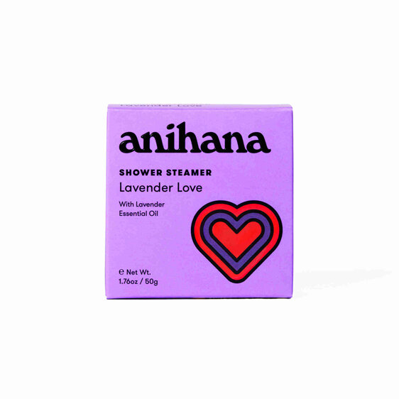 anihana Lavender Love Shower Steamer 50g