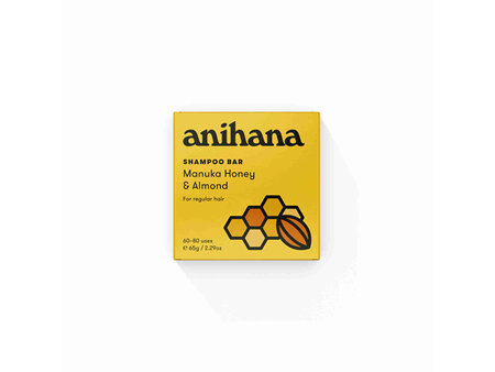 anihana Manuka Honey and Almond Shampoo Bar 65g