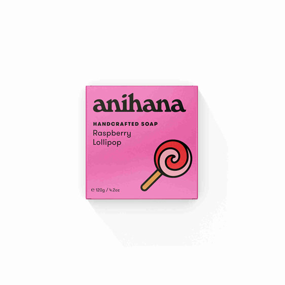 anihana Raspberry Lollipop Soap 120g