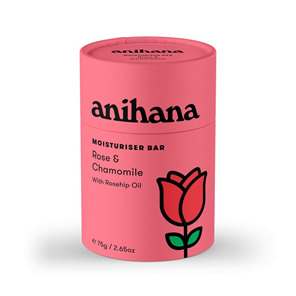 anihana rose and camomile solid moisturiser