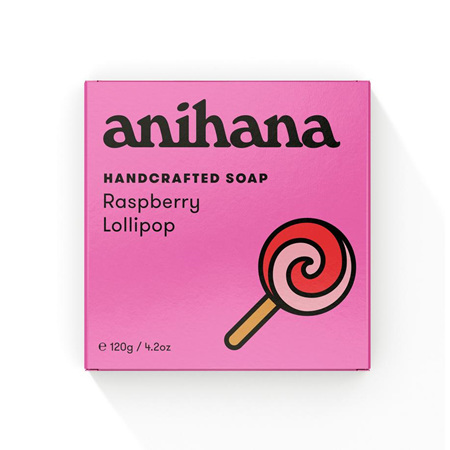 anihana Soap Raspberry Lolipop 120g