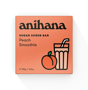 anihana sugar scrub peach smoothie