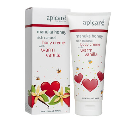 APICARE Warm Vanilla Rich Natural Body Creme 200g