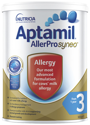 Aptamil AllerPro Syneo 3 Allergy Premium Toddler Milk Drink From 1 Year 900g