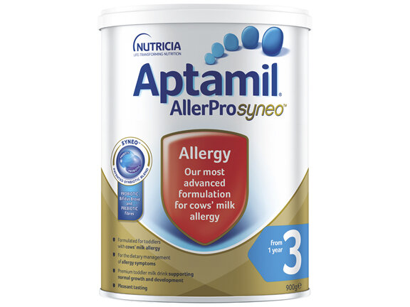 Aptamil AllerPro Syneo 3 Allergy Premium Toddler Milk Drink From 1 Year 900g