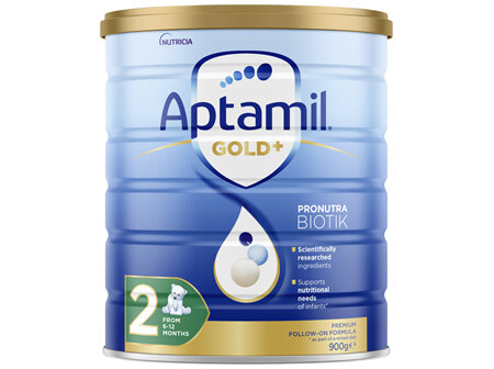 Aptamil Gold+ 2 Premium Follow-On Formula From 6-12 Months 900g