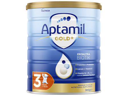 Aptamil Gold+ 3 Premium Toddler Nutritional Supplement From 12+ Months 900g