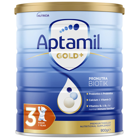 Aptamil Gold+ 3 Pronutra Biotik Toddler Nutritional Supplement From 1 Year 900g