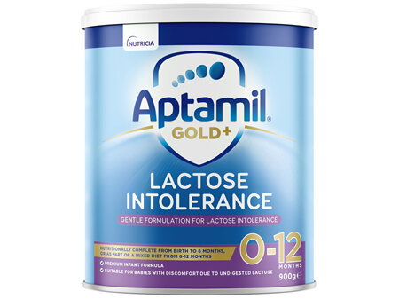 Aptamil Gold+ Lactose Intolerance Baby Infant Formula From Birth to 12 Months 900g