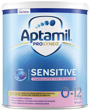 Aptamil Sensitive Premium Infant Formula From Birth to 12 Months 900g