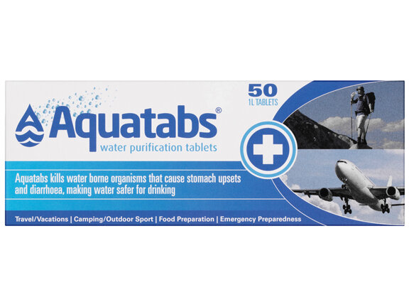 Aquatabs Water Purification Tablets 50 Tablets