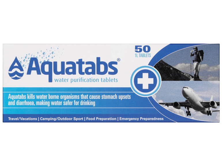 Aquatabs Water Purification Tablets 50 Tablets