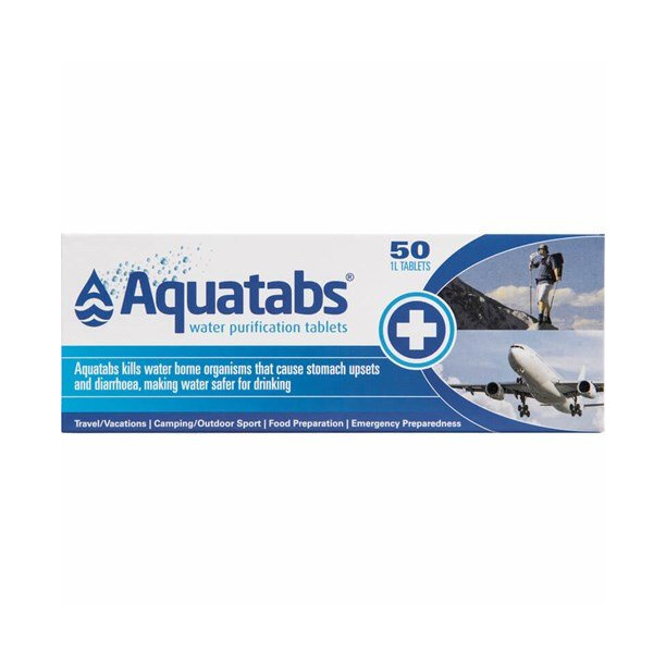 Aquatabs Water Purify Tablets 50s
