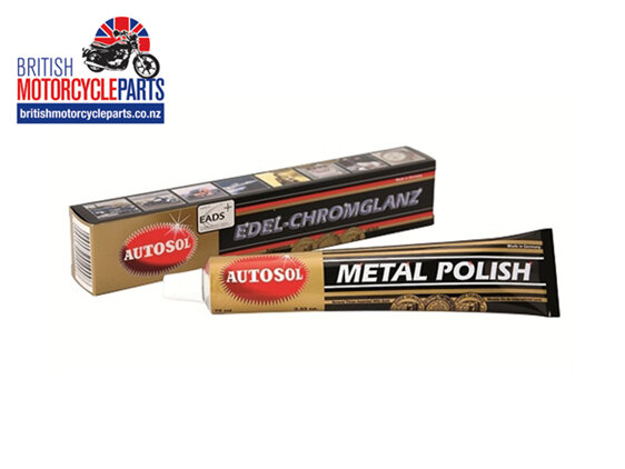 Autosol Metal Polish - 75ml Tube - British Motorcycle Parts Ltd - Auckland NZ