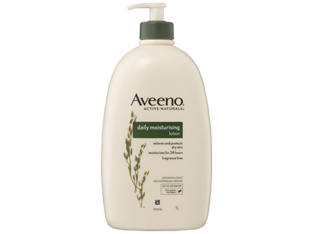 Aveeno Active Naturals Daily Moisturising Fragrance Free Lotion 1L
