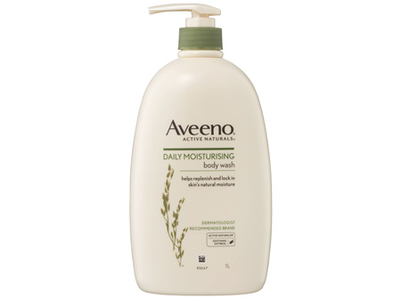 Aveeno Active Naturals Daily Moisturising Lightly Fragranced Body Wash 1L