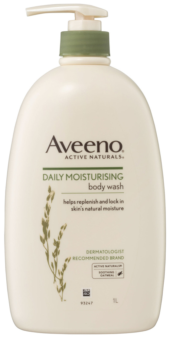 Aveeno Active Naturals Daily Moisturising Lightly Fragranced Body Wash 1L