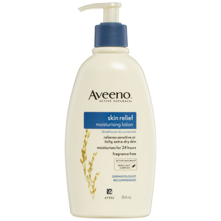 Aveeno Active Naturals Skin Relief Fragrance Free Moisturising Lotion 354ml