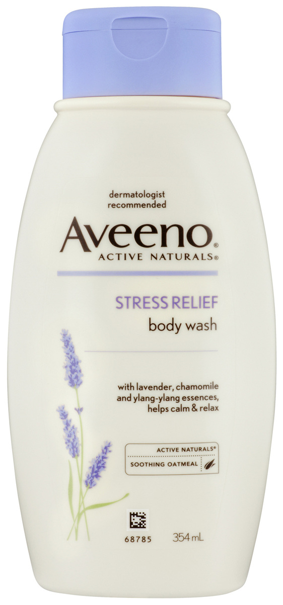Aveeno Active Naturals Stress Relief Body Wash 354mL