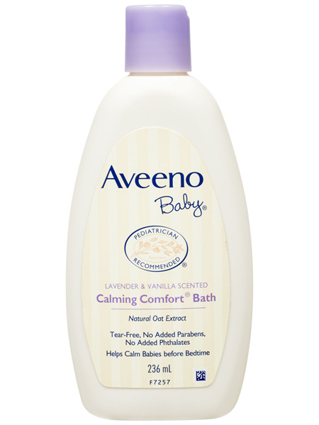 Aveeno Baby Calming Comfort Lavender and Vanilla Scented Bath 236mL