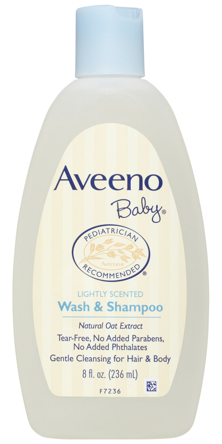Aveeno Baby Daily Moisture Lightly Scented Sensitive Wash & Shampoo 236ml