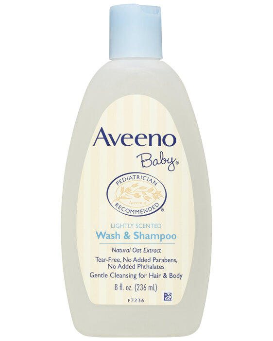 Aveeno Baby Daily Moisture Lightly Scented Sensitive Wash & Shampoo 236ml